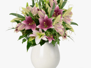 Buchet de 25 crini imperiali roz