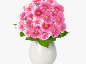 Buchet de 45 gerbera roz
