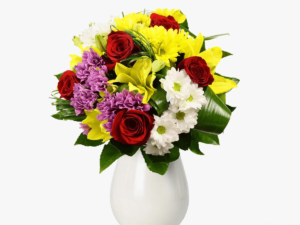 Buchet de flori - Joc de culoare